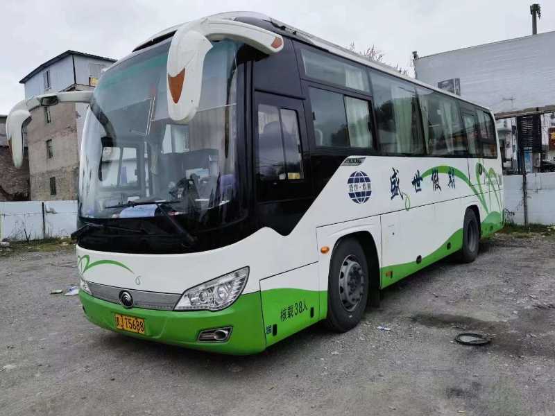 38座國(guó)五緩速器宇通6906氣囊旅游車