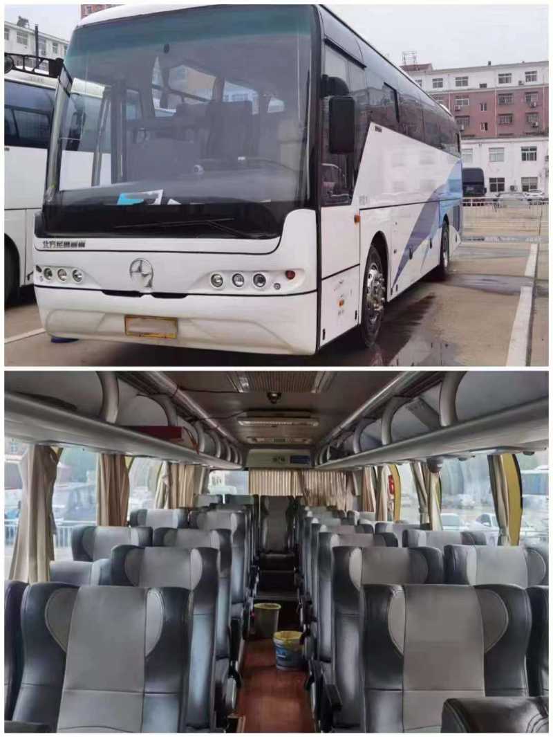 2017年1月 兩臺(tái)國(guó)五38座北方尼奧普蘭6105客車 