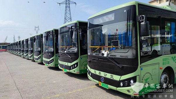 奇瑞萬(wàn)達(dá)客車 繁昌區(qū) 運(yùn)通公交 純電公交