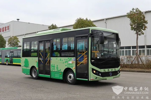 奇瑞萬(wàn)達(dá)客車 繁昌區(qū) 運(yùn)通公交 純電公交