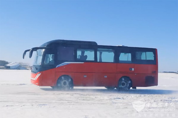 中通客車(chē) H9 高寒區(qū)域 試驗(yàn)現(xiàn)場(chǎng)