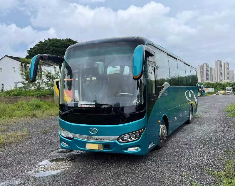 2019年10月 10米39座國(guó)五有公告中門大金龍6101一手氣囊旅游車 