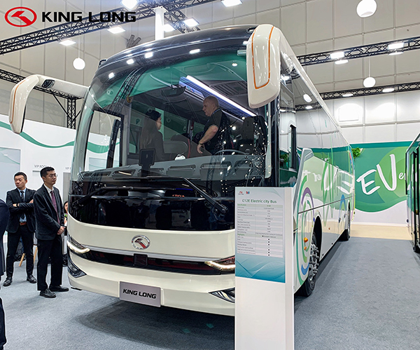 2023比利時(shí)客車展 金龍客車展臺(tái)