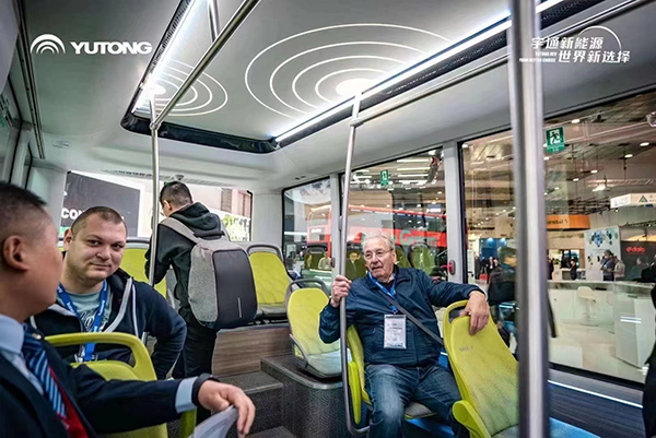 2023比利時客車展 宇通客車展臺