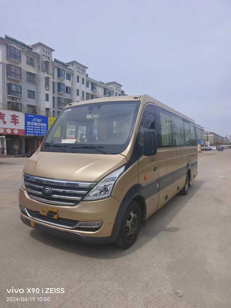 國五江蘇牌19座中型高一級(jí)公告宇通CL7客車 