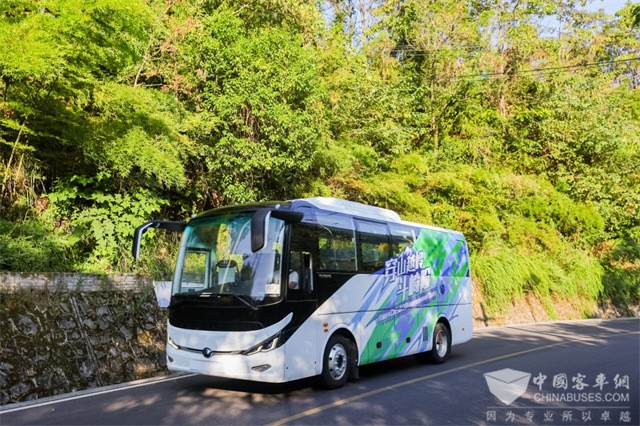 勇闖貴州72道拐 宇通新能源客車極限挑戰(zhàn)震撼來(lái)襲