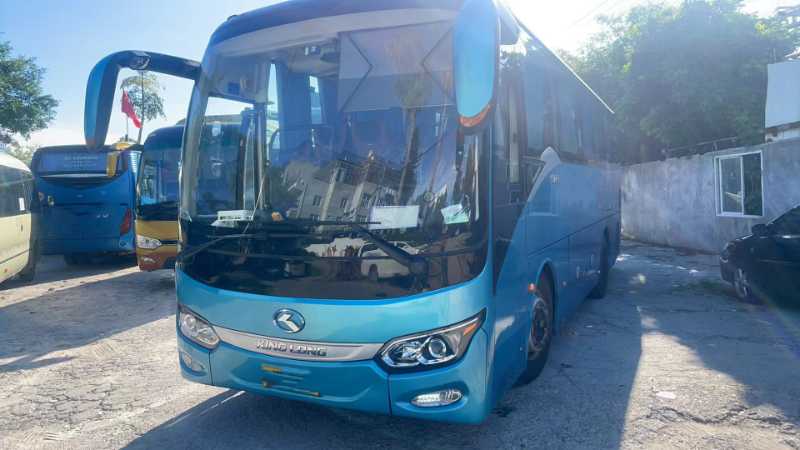 2021年6月上牌國五39座金龍氣囊旅游車