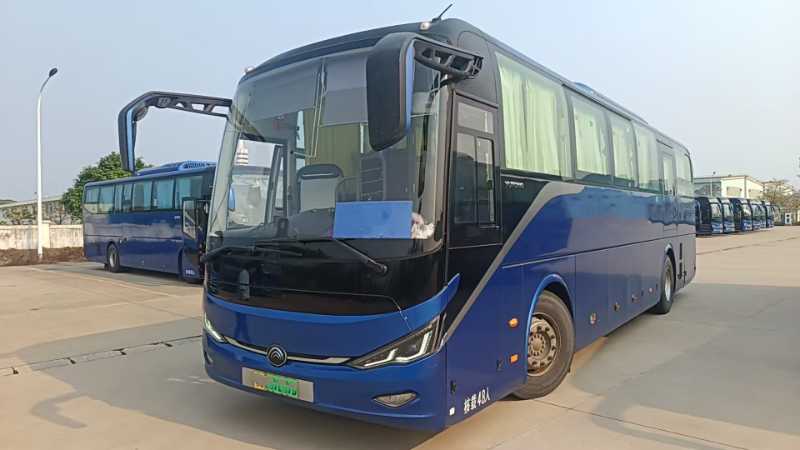 2022年6月上牌兩臺粵牌48座有公告宇通6117新能源氣囊電車