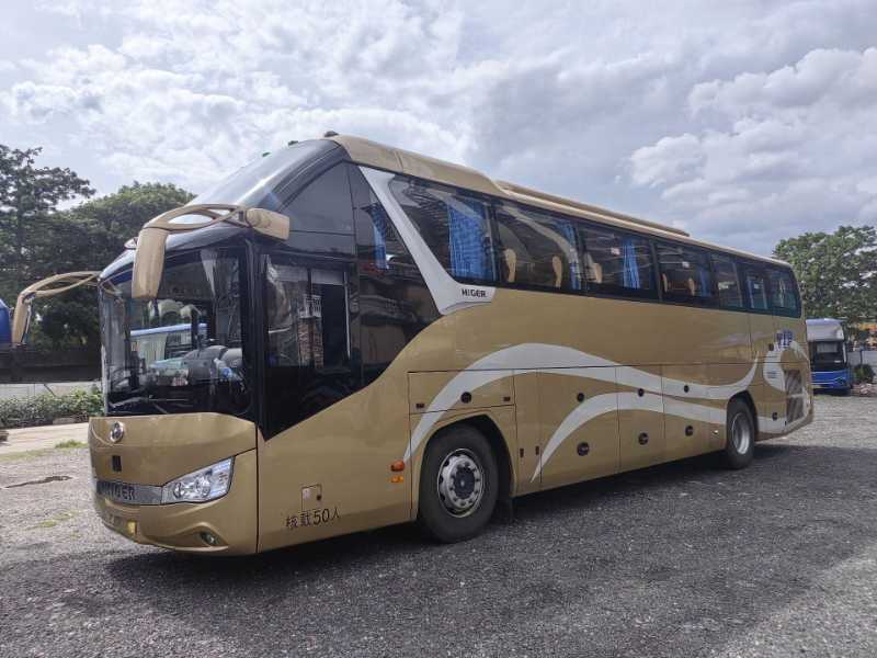 2024年6月上牌準(zhǔn)新國六有公告50座海格6122氣囊中門暖氣旅游車