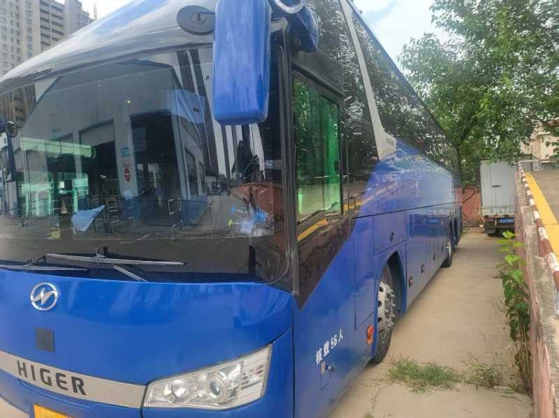 2021年6月上牌國(guó)五56座后吊輪鍋爐暖風(fēng)司機(jī)睡鋪海格6132營(yíng)運(yùn)車