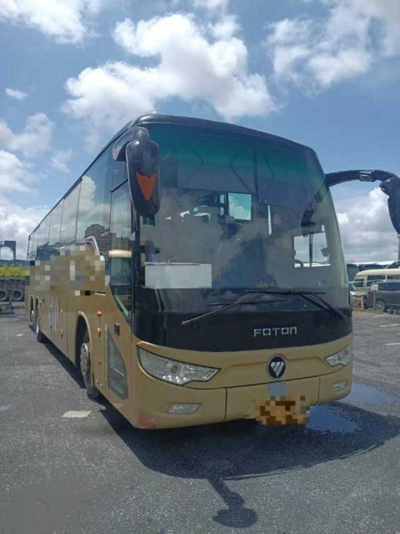 2021年4月上牌國六56座福田6132旅游客運營運車