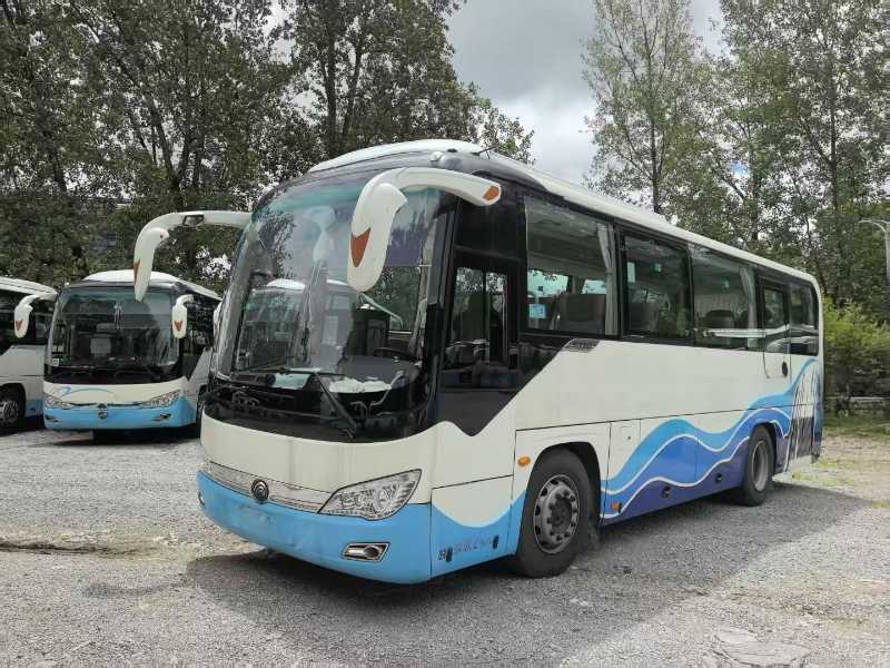 2019年4月上牌國五24座2+1宇通6906一手氣囊暖氣旅游車