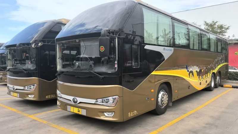 2020年9月上牌多臺(tái)國(guó)五東北配56座高配宇通6148氣囊車