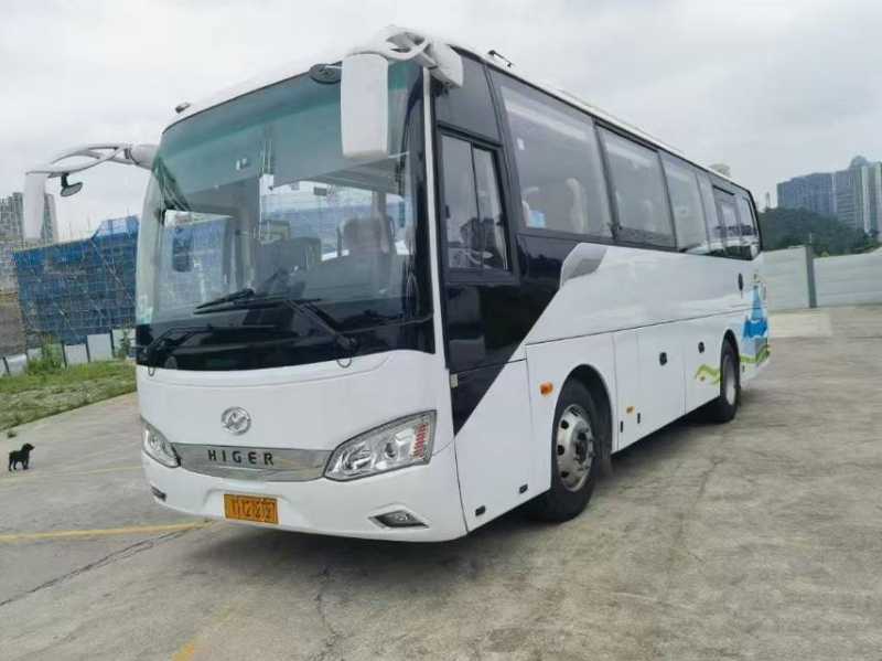 2023年8月上牌國六有公告26座2+1海格6909氣囊暖氣保姆車