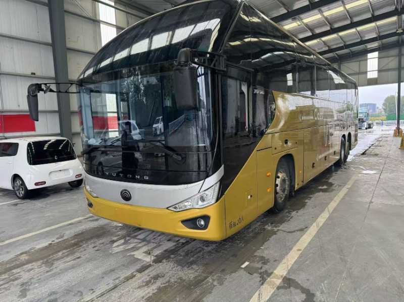 2024年7月上牌國六有公告后吊輪帶司機睡倉宇通C13氣囊暖氣營運車