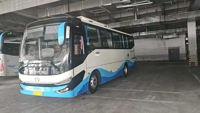 2024年2月上牌國(guó)六有公告39座金龍氣囊旅游車