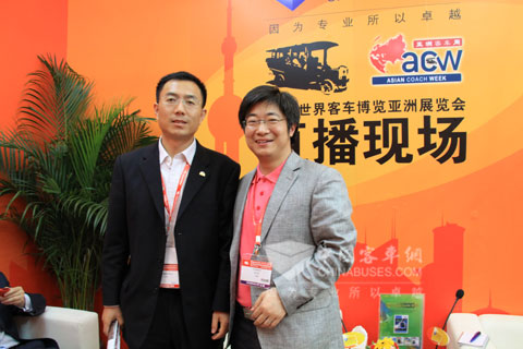 宇通客車(chē)副總經(jīng)理王文兵做客客車(chē)網(wǎng)現(xiàn)場(chǎng)直播間