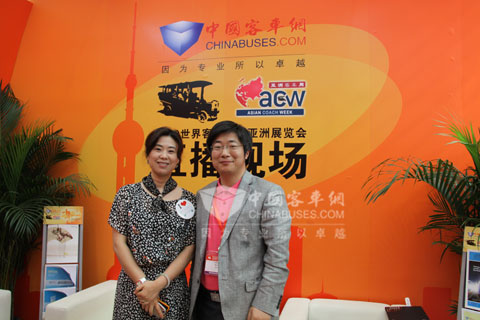 上海萬耀企龍副總經(jīng)理胡宇紅做客客車網(wǎng)直播間