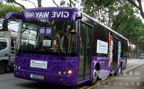 “零故障”服務青奧會 大金龍獅城展現(xiàn)“國車”風采