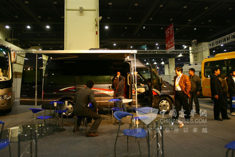 宇通的房車人氣旺盛