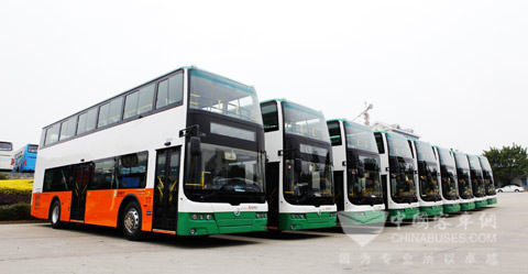 20輛金旅雙層公交車將進駐春城昆明