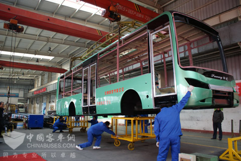 漆后全承載車身