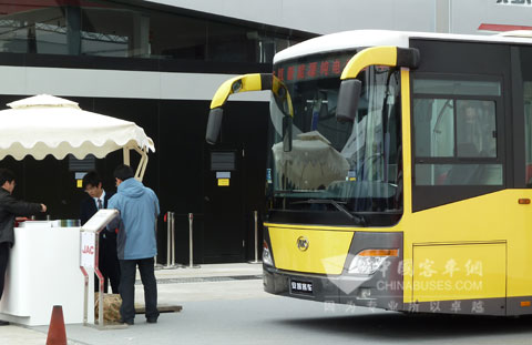 安凱純電動公交車 上海車展獲青睞