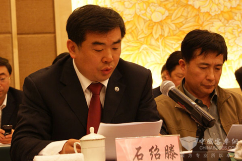 濟南公交集團副總經(jīng)理石紹騰