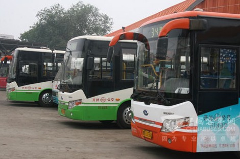 開(kāi)封公交大部分都采用江淮客車(chē)底盤(pán)