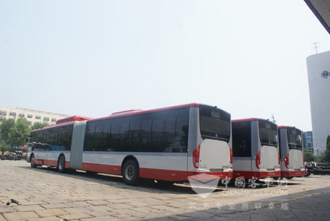 中通18米燃氣BRT客車