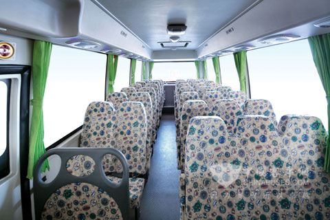 海格智慧安全校車內(nèi)飾.