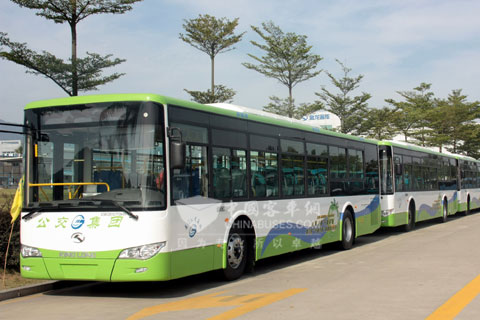 大金龍生產(chǎn)的節(jié)能環(huán)?？蛙囋趪鴥?nèi)遍地開花