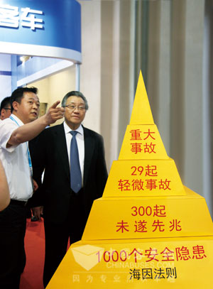 交通運(yùn)輸部部長李盛霖了解海因法則模型