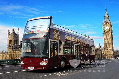 安凱客車走進(jìn)倫敦 助力奧運(yùn)