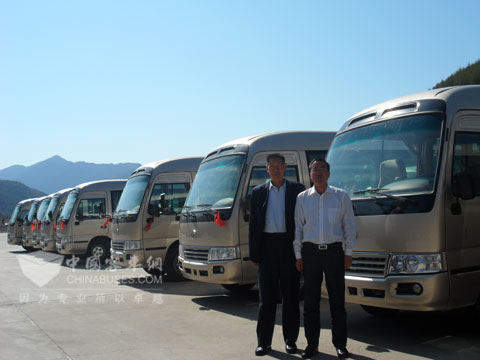 寶斯通在五臺(tái)山景區(qū)