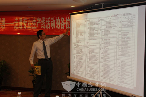 日本專家（北澤博央）介紹寶斯通底盤品質(zhì)提升過程