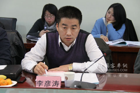 河北石家莊新干線旅游客運(yùn)公司總經(jīng)理 李彥濤