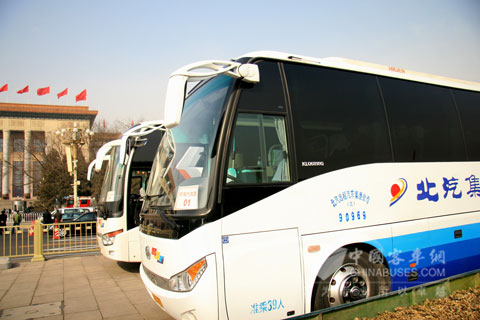 連續(xù)四年服務(wù)“兩會(huì)”的海格客車