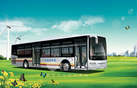 亞星JS6126GHEV混合動力公交車