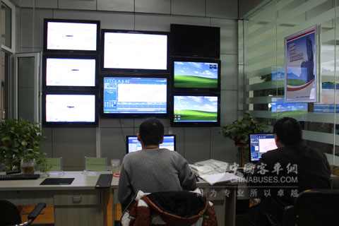 安吉達公司的G-BOS監(jiān)控室