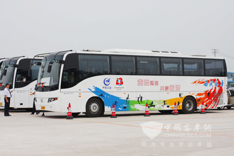 虎躍攜手西沃客車圓滿服務(wù)十二屆全運(yùn)會