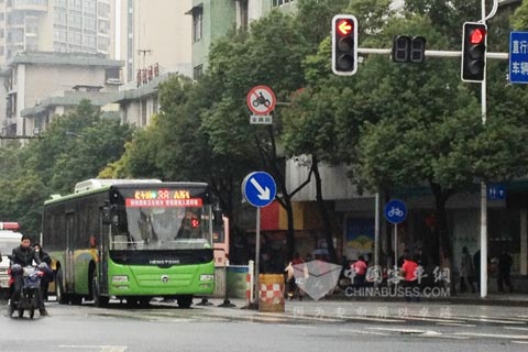  恒通LNG客車助陣郴州公交低碳運營