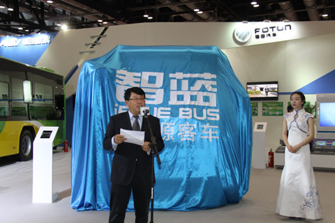 福田汽車副總裁、歐輝客車事業(yè)部常務副總經(jīng)理范現(xiàn)軍