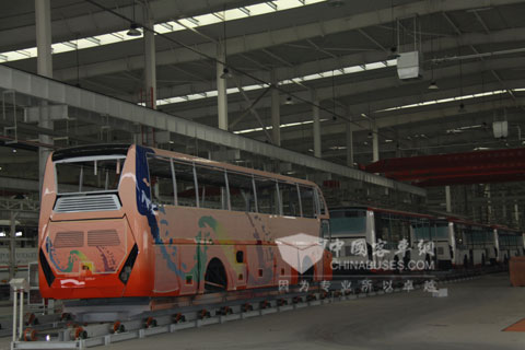 中通客車生產(chǎn)線