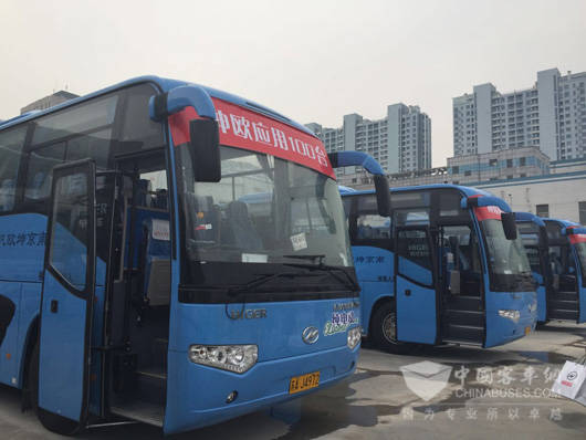 海格純電動大巴實現(xiàn)零排放、零污染