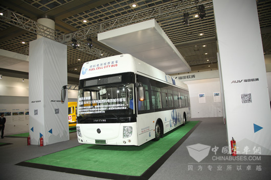 智藍(lán)BJ6123氫燃料電池城市客車