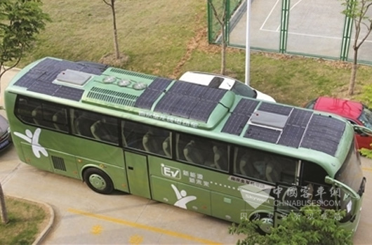 太陽能電動(dòng)大巴