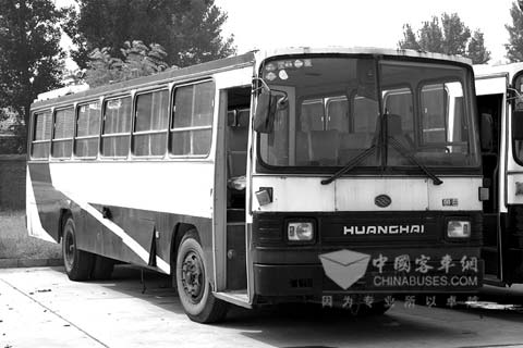 80年代投入北京公交的黃海客車(chē)