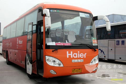 服務(wù)北京奧運(yùn)會的宇通客車