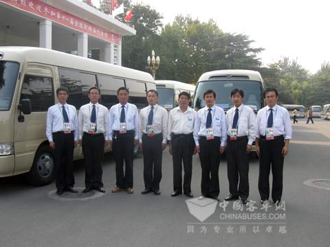 參加全運(yùn)會(huì)閉幕式保障的國(guó)賓車隊(duì)